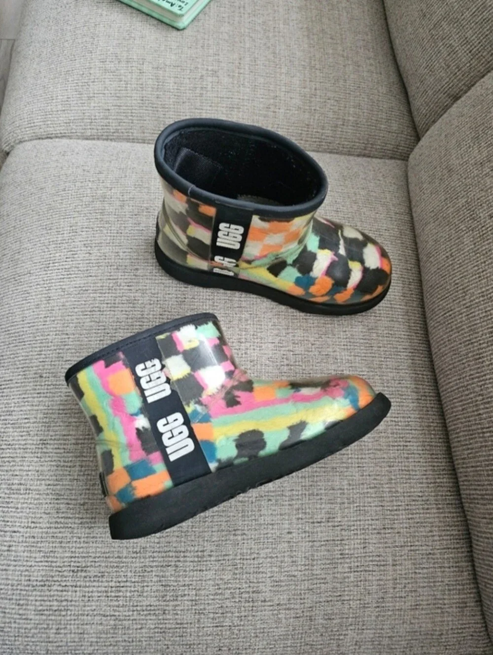 UGG Classic Clear Mini Checks Boots